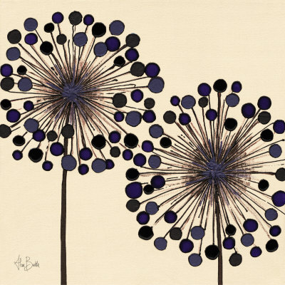 Lilac Bubble Duo Print Lilac Bubble Duo Print