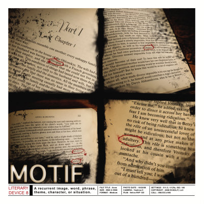 Literary Devices: Motif Print by Jeanne Stevenson at Art. Literary Devices: Motif Print by Jeanne Stevenson at Art.