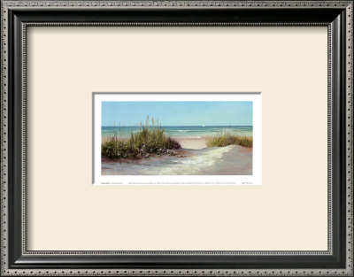 Beach Path Framed Print Beach Path Framed Print