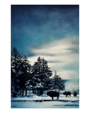 Blue Mist Giclee Print Blue Mist Giclee Print