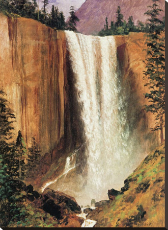 Yosemite Falls Stretched Canvas Print Yosemite Falls Stretched Canvas Print