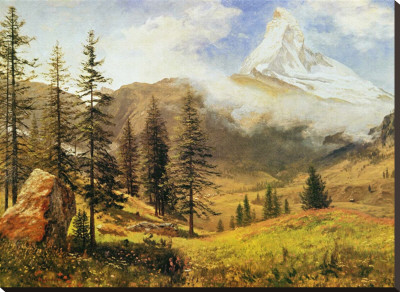 The Matterhorn Stretched Canvas Print The Matterhorn Stretched Canvas Print