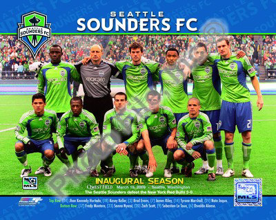 2009 Seattle Sounders FC Photograph 2009 Seattle Sounders FC Photograph