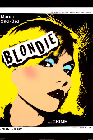 Blondie at Mabuhay Poster Blondie at Mabuhay Poster
