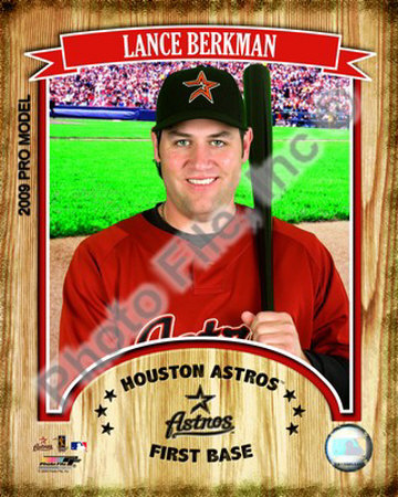Lance Berkman Photograph Lance Berkman Photograph