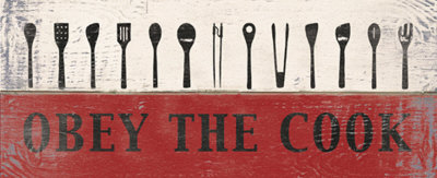 Obey The Cook Print Obey The Cook Print