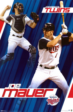 Minnesota Twins - Joe Mauer Poster Minnesota Twins - Joe Mauer Poster