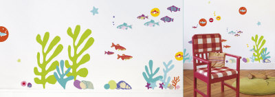 Pop Fish Wall Decal Pop Fish Wall Decal