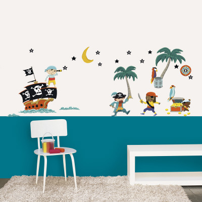 Pirates Wall Decal Pirates Wall Decal