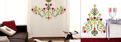 Christmas Tree Wall Decal Christmas Tree Wall Decal