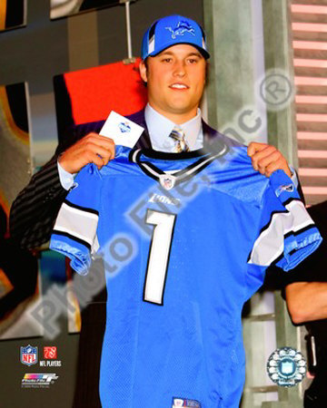 Matt Stafford 2009 Draft Day Photograph Matt Stafford 2009 Draft Day Photograph