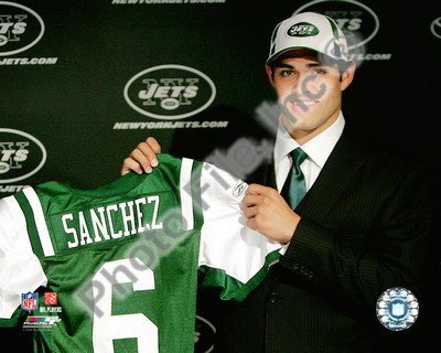 Mark Sanchez 2009 Draft Day Photograph Mark Sanchez 2009 Draft Day Photograph