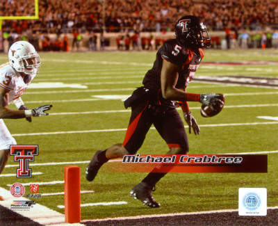 Michael Crabtree Texas Tech Photograph Michael Crabtree Texas Tech Photograph