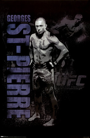 UFC - George St. Pierre Poster UFC - George St. Pierre Poster