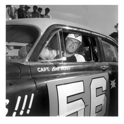 Hudson Carerra Piloto, 1950's Print Hudson Carerra Piloto, 1950's Print