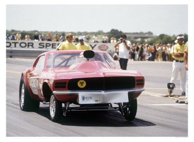 Mustang Drag Racer Print Mustang Drag Racer Print