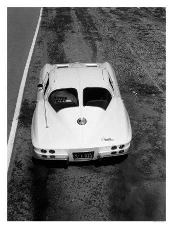 1963 Corvette Stingray Print