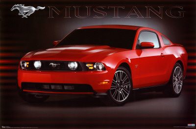 Ford Mustang Poster Ford Mustang Poster