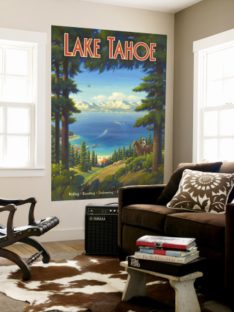 Lake Tahoe Wall Mural Lake Tahoe Wall Mural