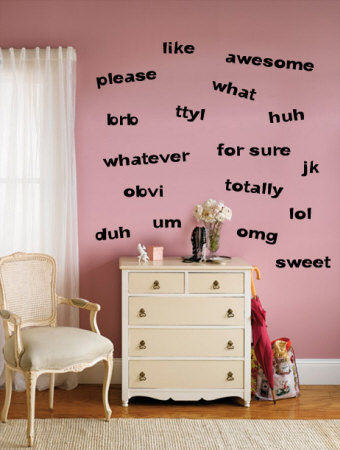 Teen Words - Girl Other Teen Words - Girl Other
