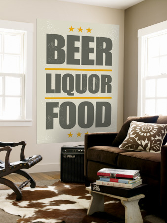 Beer, Liquor, Food Wall Mural Beer, Liquor, Food Wall Mural