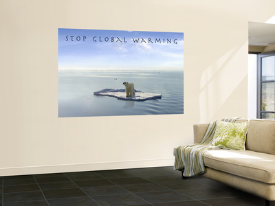 Stop Global Warming Wall Mural Stop Global Warming Wall Mural
