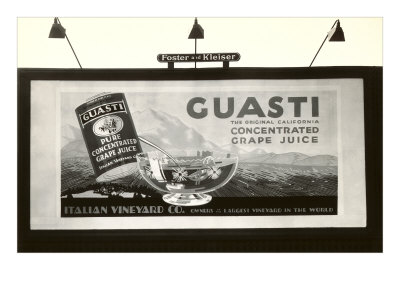 Grape Juice Billboard Giclee Print Grape Juice Billboard Giclee Print
