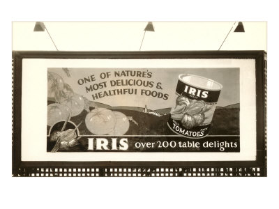 Canned Tomato Billboard Giclee Print Canned Tomato Billboard Giclee Print