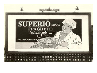 Spaghetti Billboard Giclee Print Spaghetti Billboard Giclee Print