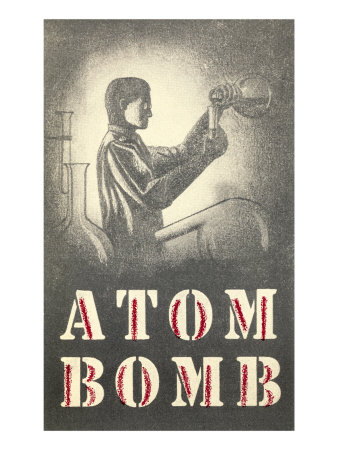Atom Bomb Chemist Giclee Print Atom Bomb Chemist Giclee Print