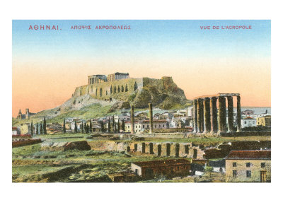 View of Acropolis Giclee Print View of Acropolis Giclee Print