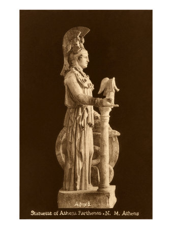 Statue of Athena Parthenos Giclee Print Statue of Athena Parthenos Giclee Print