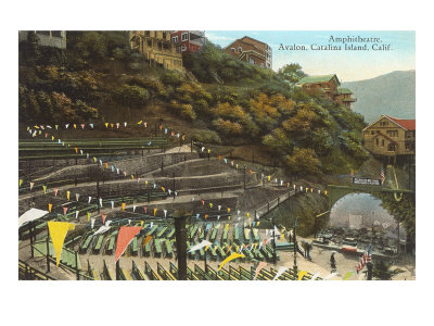 Amphitheater, Santa Catalina Giclee Print Amphitheater, Santa Catalina Giclee Print