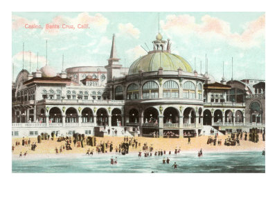 Casino, Santa Cruz Giclee Print Casino, Santa Cruz Giclee Print