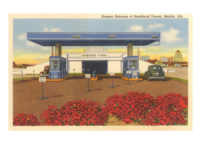 Bankhead Tunnel, Mobile, Alabama Giclee Print Bankhead Tunnel, Mobile, Alabama Giclee Print