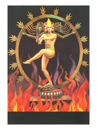 Indian Dancer Giclee Print Indian Dancer Giclee Print