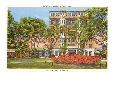 Cawthon Hotel, Mobile, Alabama Giclee Print Cawthon Hotel, Mobile, Alabama Giclee Print