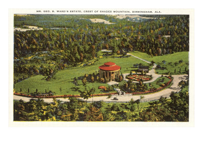 Ward Estate, Birmingham, Alabama Giclee Print Ward Estate, Birmingham, Alabama Giclee Print
