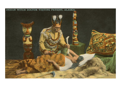 Eskimo Shaman Giclee Print Eskimo Shaman Giclee Print