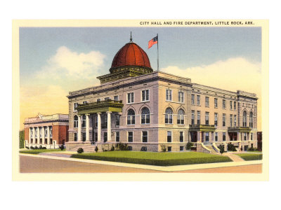 City Hall, Little Rock, Arkansas Giclee Print City Hall, Little Rock, Arkansas Giclee Print