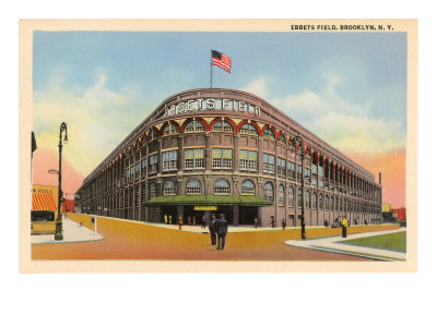 Ebbets Field, Brooklyn, New York Giclee Print Ebbets Field, Brooklyn, New York Giclee Print