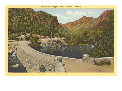Sabino Canyon, Tucson, Arizona Giclee Print Sabino Canyon, Tucson, Arizona Giclee Print