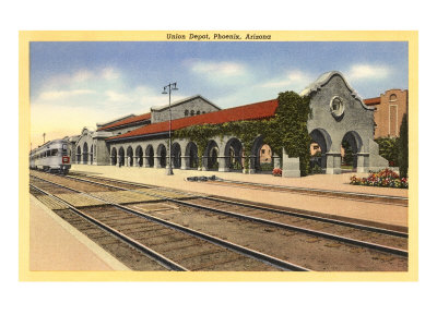 Union Depot, Phoenix, Arizona Giclee Print Union Depot, Phoenix, Arizona Giclee Print