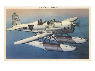 Ryan Stm-52 Seaplane Giclee Print Ryan Stm-52 Seaplane Giclee Print