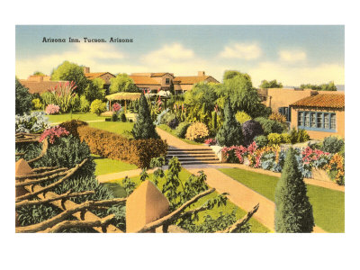 Arizona Inn, Tucson Giclee Print Arizona Inn, Tucson Giclee Print