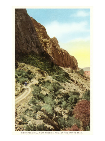 Fish Creek Hill, Phoenix, Arizona Giclee Print Fish Creek Hill, Phoenix, Arizona Giclee Print