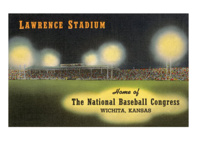 Lawrence Stadium, Wichita, Kansas Giclee Print Lawrence Stadium, Wichita, Kansas Giclee Print