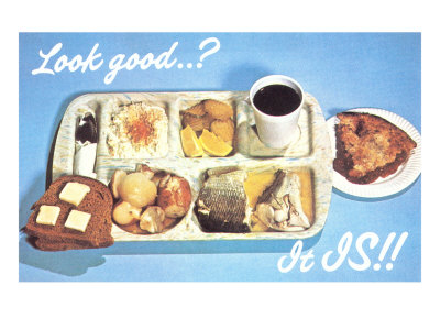 Look Good it Is, Cafeteria Food Giclee Print Look Good it Is, Cafeteria Food Giclee Print