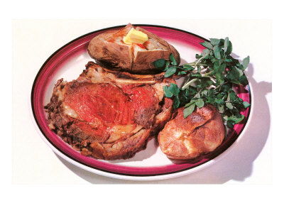 Meat and Potatoes Giclee Print Meat and Potatoes Giclee Print