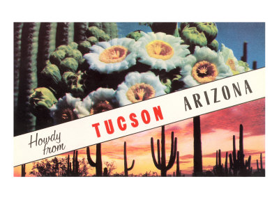 Howdy from Tucson, Arizona Giclee Print Howdy from Tucson, Arizona Giclee Print